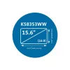 Kensington MagPro Magnetic Privacy Screen Filter for Laptops 15.6 inch (16:9)