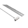Kensington Slim NanoSaver 2.0 EQ Keyed Laptop Lock, 1.83 m, Kensington, Key, Stainless steel, Silver