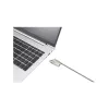 Kensington Slim NanoSaver 2.0 EQ Keyed Laptop Lock, 1.83 m, Kensington, Key, Stainless steel, Silver