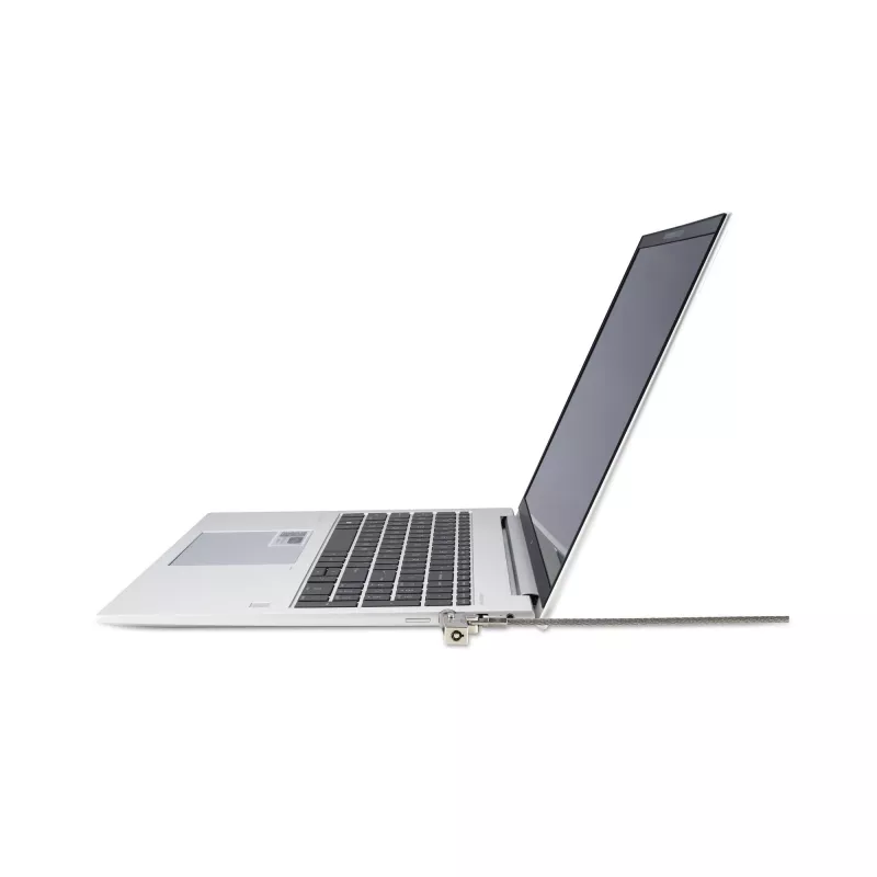 Kensington Slim NanoSaver 2.0 EQ Keyed Laptop Lock, 1.83 m, Kensington, Key, Stainless steel, Silver