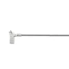 Kensington Slim NanoSaver 2.0 EQ Keyed Laptop Lock, 1.83 m, Kensington, Key, Stainless steel, Silver