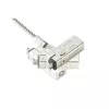 Kensington Slim NanoSaver 2.0 EQ Keyed Laptop Lock, 1.83 m, Kensington, Key, Stainless steel, Silver