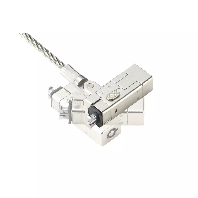Kensington Slim NanoSaver 2.0 EQ Keyed Laptop Lock, 1.83 m, Kensington, Key, Stainless steel, Silver