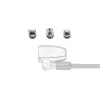 Kensington ClickSafe Universal Slots Security Anchors Kit, Anchor, Stainless steel, 3 pc(s), 31 g, 115 mm, 85 mm
