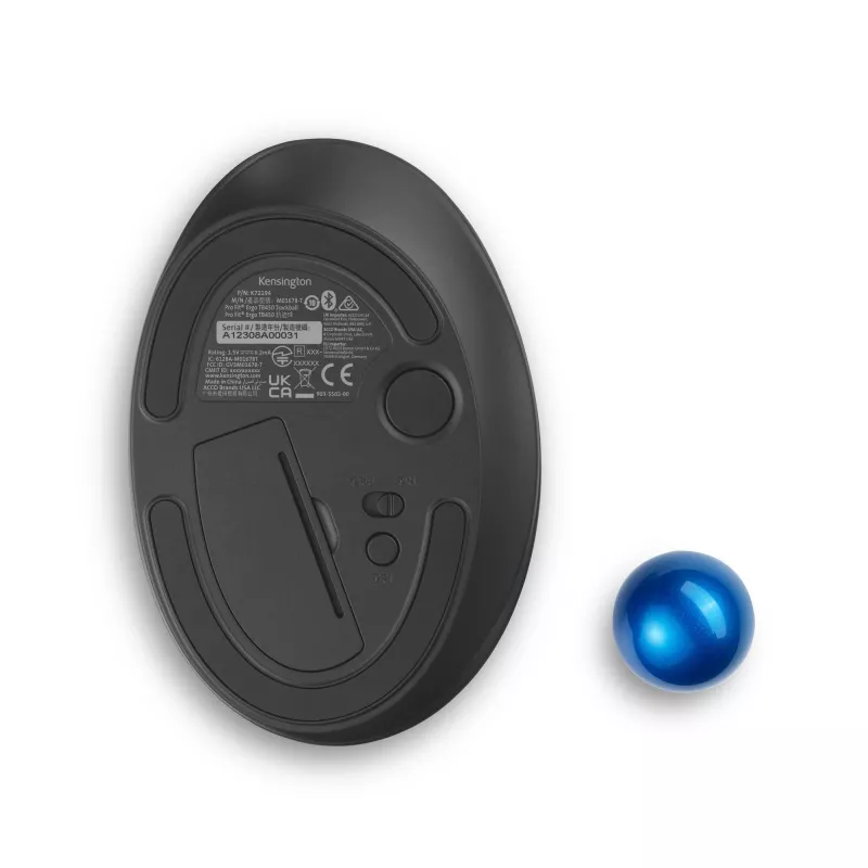 Mouse Kensington ProFit Ergo TB450 Trackball Wireless