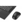 Kensington MY230 EQ Rechargeable Mouse – Wireless – Midsize, Ambidextrous, RF Wireless + Bluetooth, 1200 DPI, Black