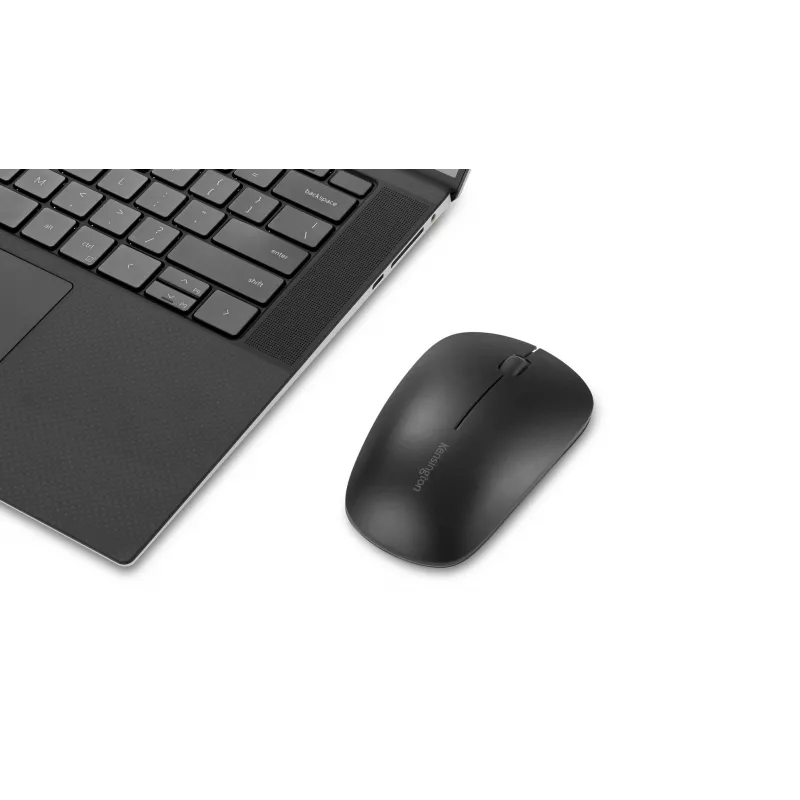 Kensington MY230 EQ Rechargeable Mouse – Wireless – Midsize, Ambidextrous, RF Wireless + Bluetooth, 1200 DPI, Black