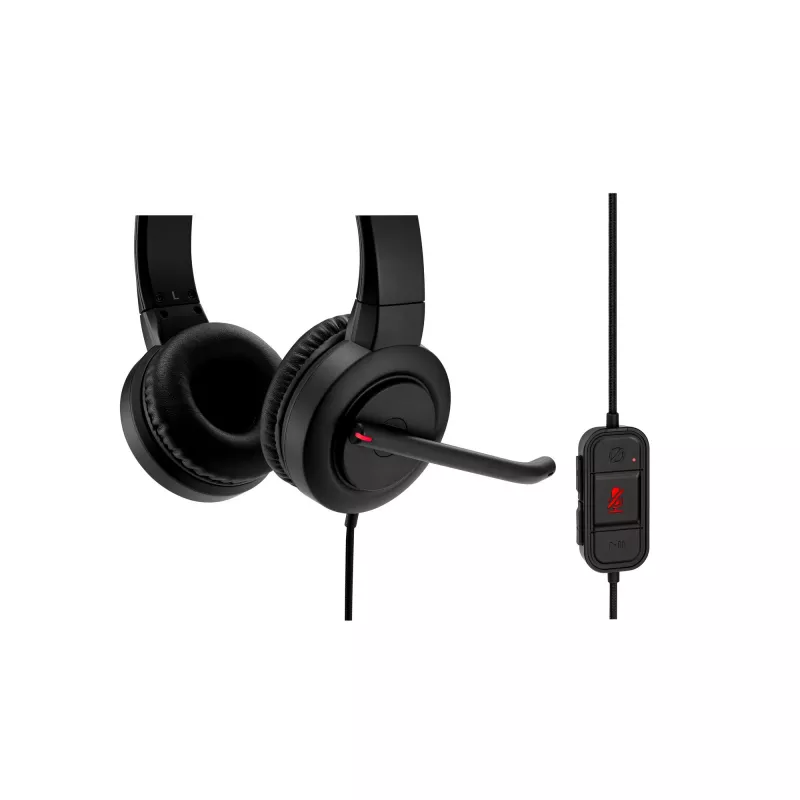 Kensington H1000 USB-C On-Ear Headset, Wired, Calls/Music, 20 - 20000 Hz, 190 g, Headset, Black