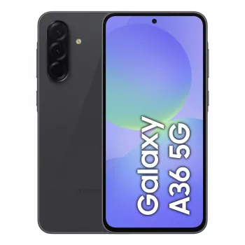 Smartphone Samsung Galaxy A36 5G — 6.7 inch Super AMOLED, 128 GB, 6 GB RAM, 50 MP rear, IP67, 5000 mAh (Black)