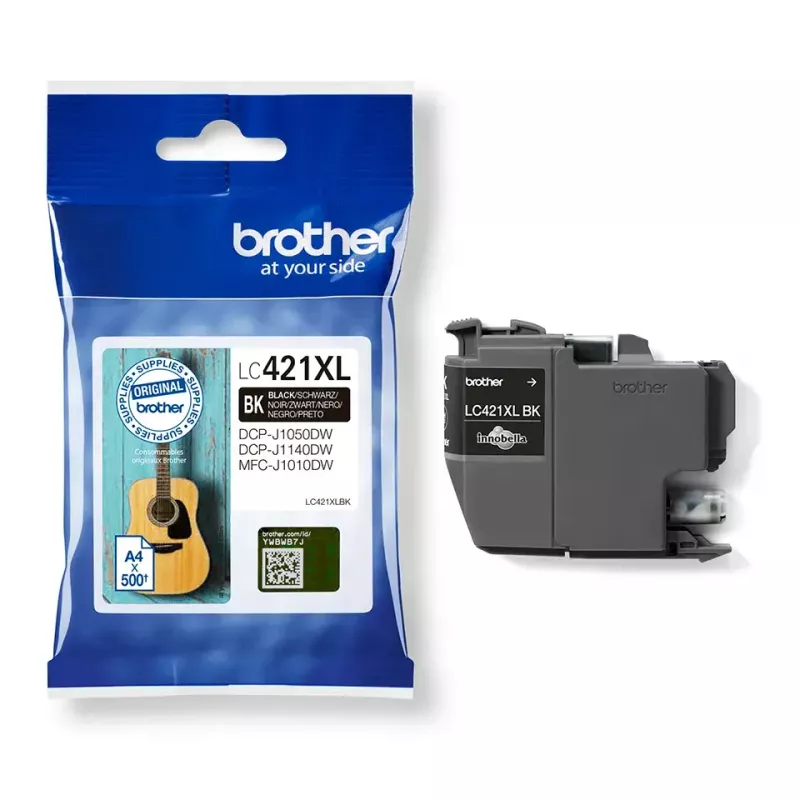 Ink Cartridge Brother LC421XLBK Black