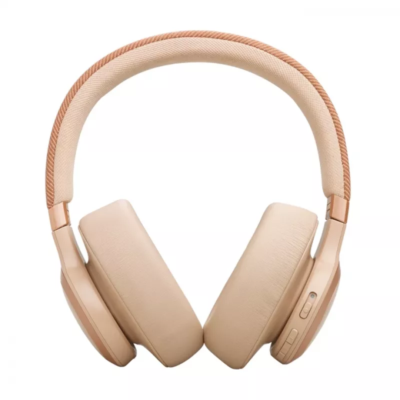 JBL Live 770NC Headset Wireless Head-band Calls/Music Bluetooth Sand