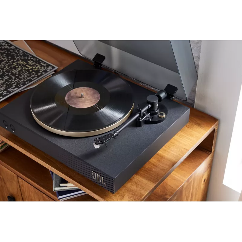 JBL Spinner BT Belt-drive audio turntable Black, Gold