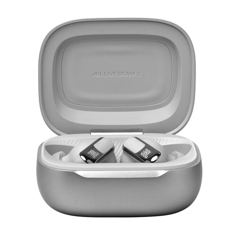 JBL Live Beam 3 Headset Wireless In-ear Calls/Music/Sport/Everyday Bluetooth Silver