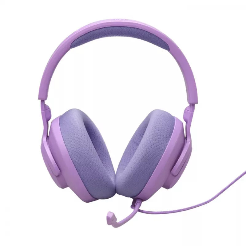 Wired head-band gaming headset JBL Quantum 100M2 — circumaural, 20–20000 Hz, 1.2 m cable, purple