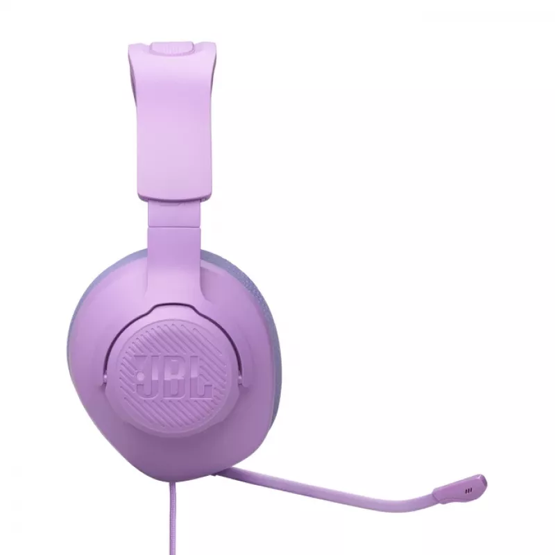 Wired head-band gaming headset JBL Quantum 100M2 — circumaural, 20–20000 Hz, 1.2 m cable, purple