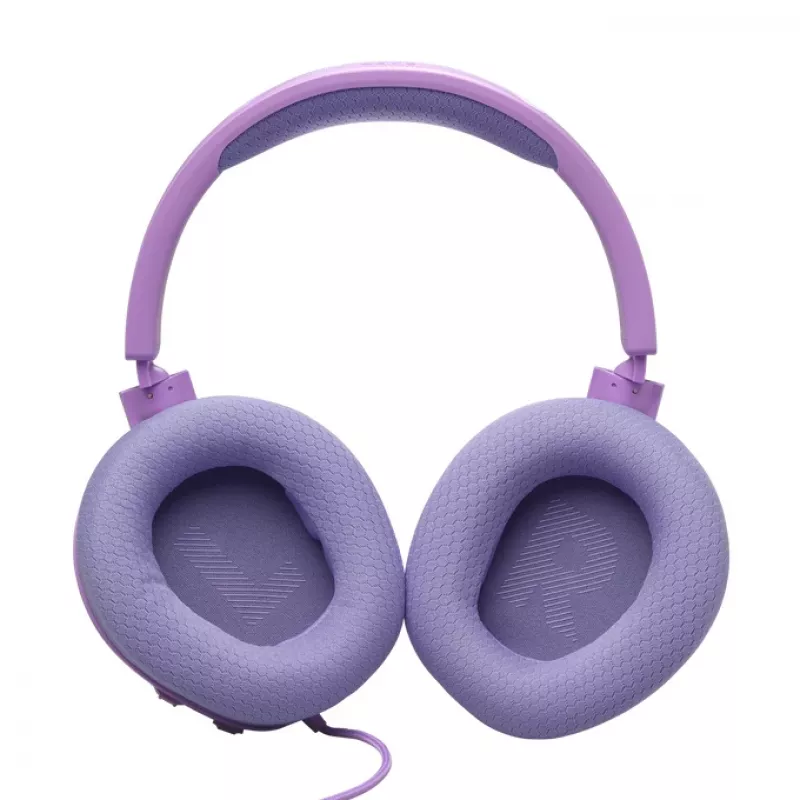 Wired head-band gaming headset JBL Quantum 100M2 — circumaural, 20–20000 Hz, 1.2 m cable, purple