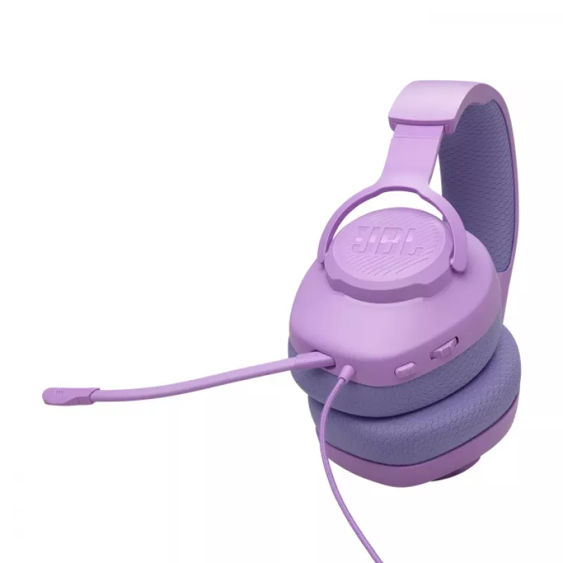 Wired head-band gaming headset JBL Quantum 100M2 — circumaural, 20–20000 Hz, 1.2 m cable, purple