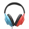 JBL Quantum 100N Headset Wired Head-band Gaming Blue, Red