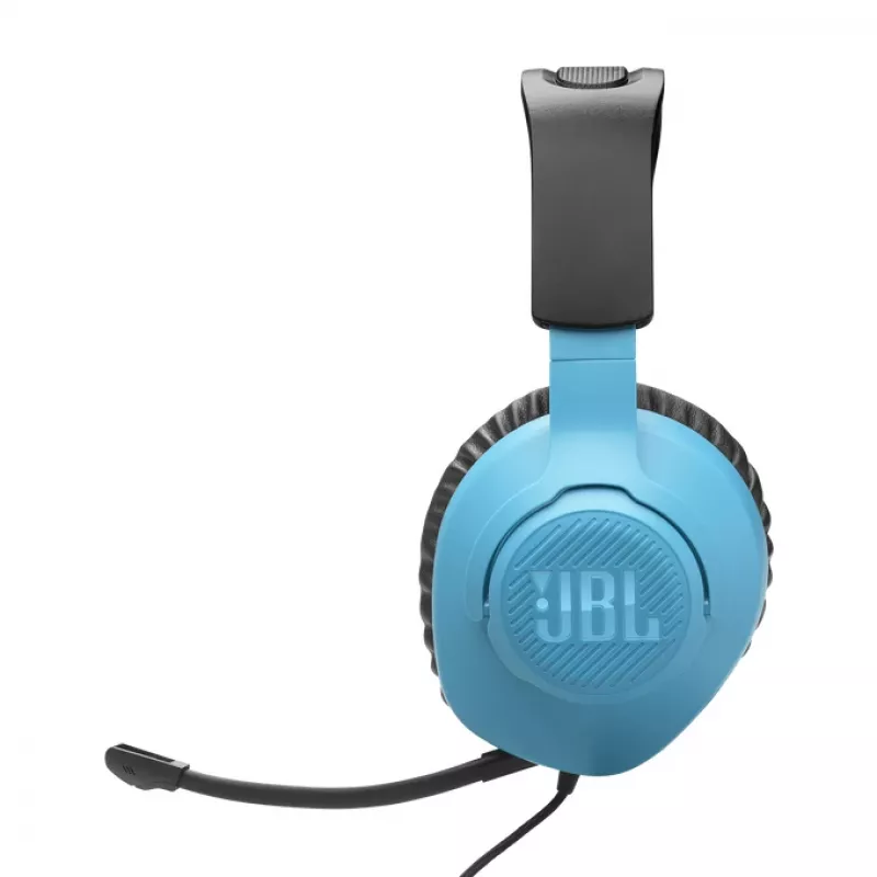 JBL Quantum 100N Headset Wired Head-band Gaming Blue, Red