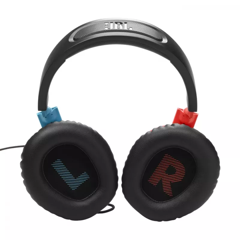 JBL Quantum 100N Headset Wired Head-band Gaming Blue, Red