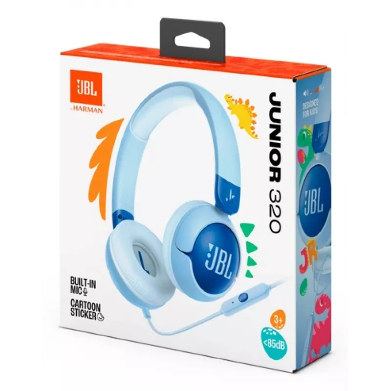 JBL Junior 320 Headset Wired Head-band Calls/Music Blue