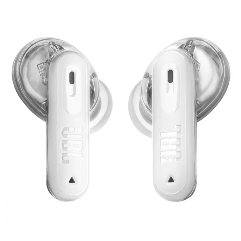 JBL Tune Beam 2 Ghost Edition Headset Wireless In-ear Music/Everyday Bluetooth White