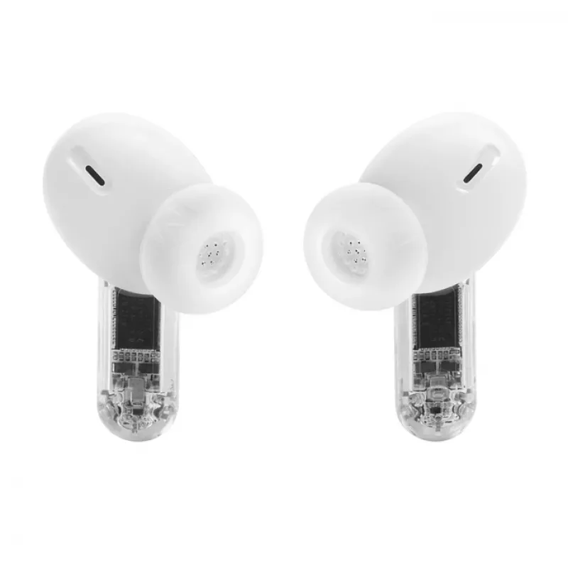 JBL Tune Beam 2 Ghost Edition Headset Wireless In-ear Music/Everyday Bluetooth White
