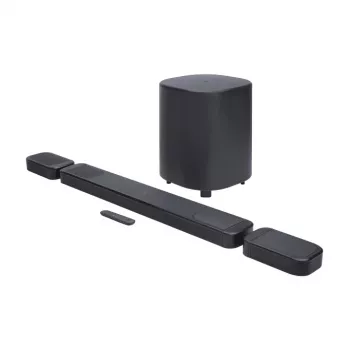 Soundbar JBL Bar 1000MK2 Black — 7.1.4 channels, 960 W total, Dolby Atmos/DTS:X, wireless + wired