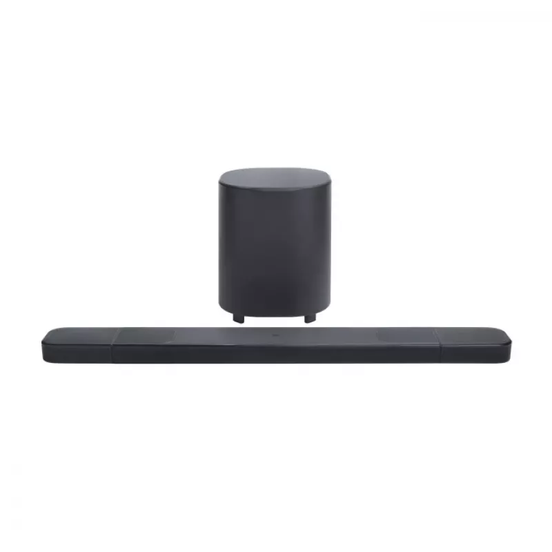 Soundbar JBL Bar 1000MK2 Black — 7.1.4 channels, 960 W total, Dolby Atmos/DTS:X, wireless + wired