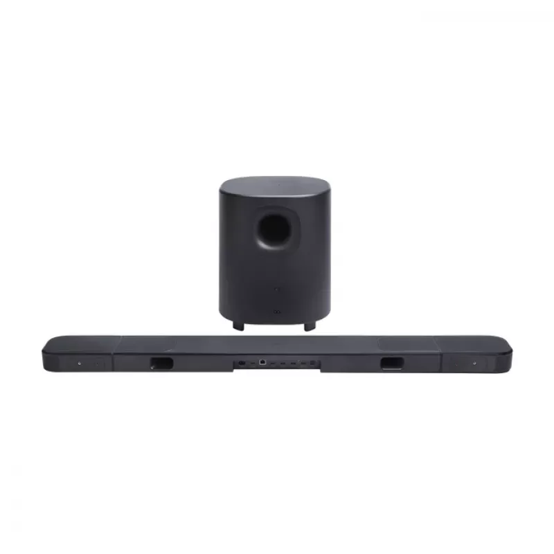 Soundbar JBL Bar 1000MK2 Black — 7.1.4 channels, 960 W total, Dolby Atmos/DTS:X, wireless + wired