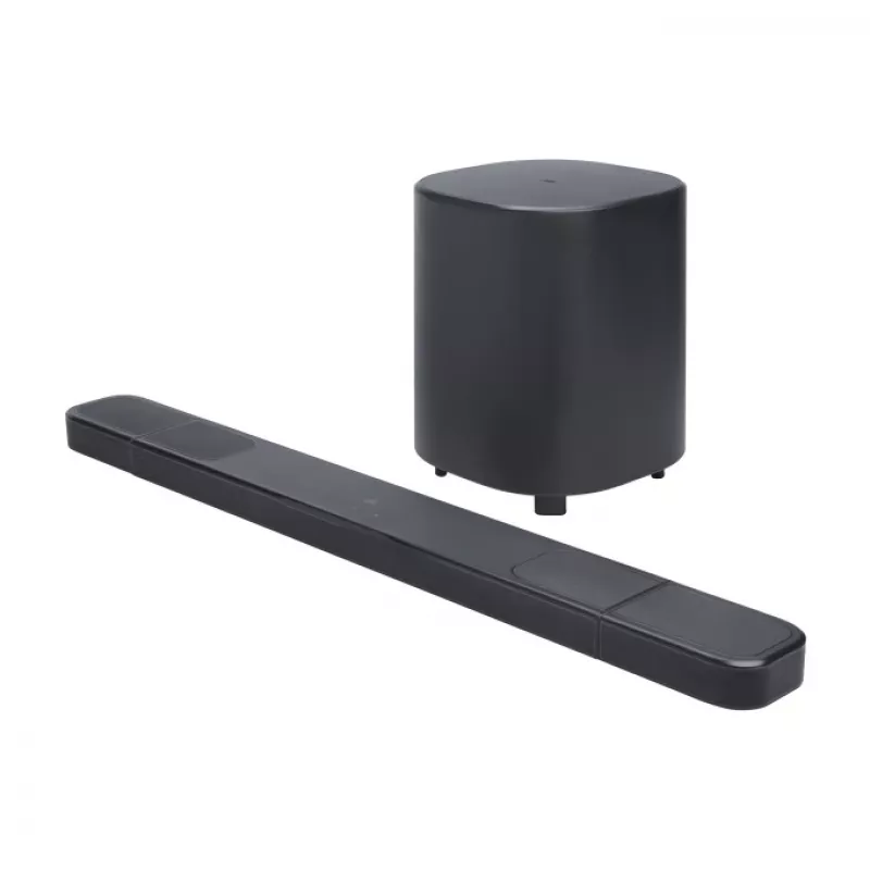 Soundbar JBL Bar 1000MK2 Black — 7.1.4 channels, 960 W total, Dolby Atmos/DTS:X, wireless + wired