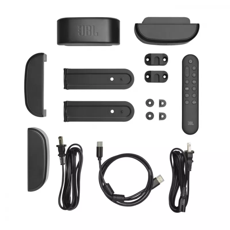 Soundbar JBL Bar 1000MK2 Black — 7.1.4 channels, 960 W total, Dolby Atmos/DTS:X, wireless + wired