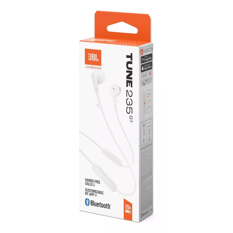 JBL Tune 235BT Headset Wireless In-ear Calls/Music Bluetooth White
