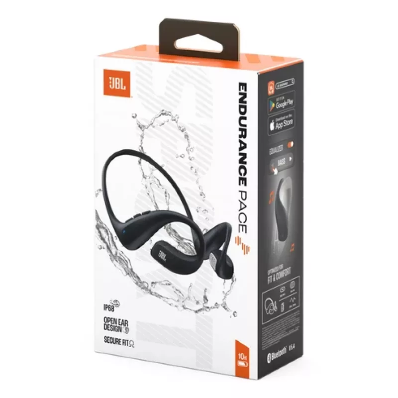 JBL Endurance Pace Headset Wireless Open-ear Sports Bluetooth Black
