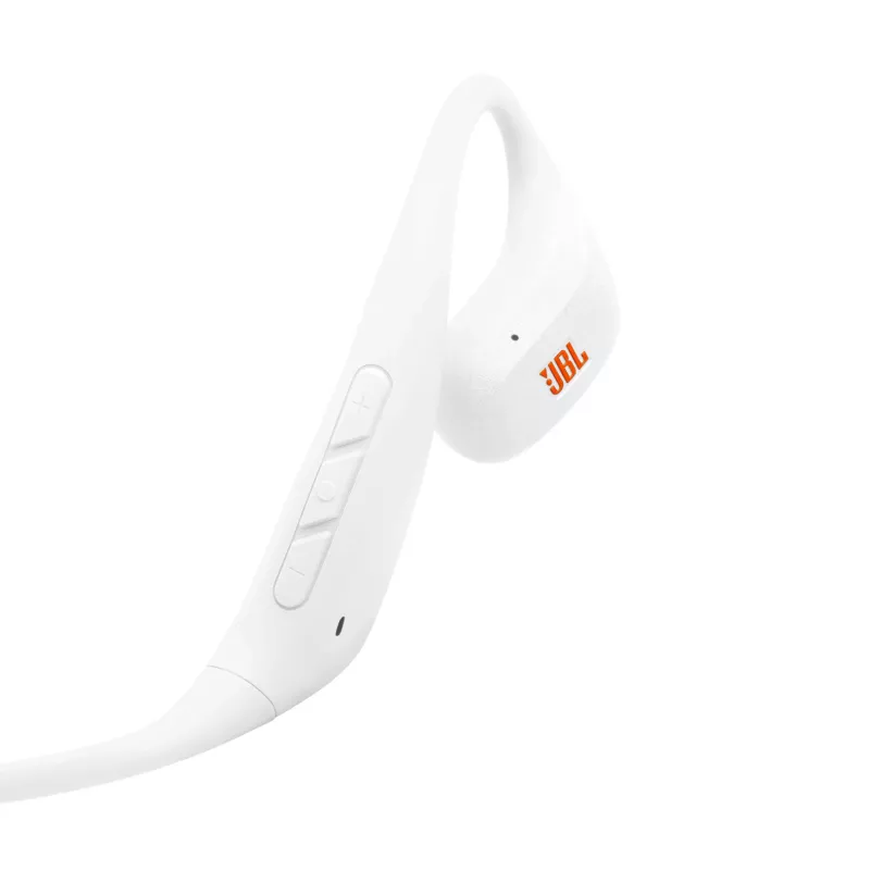Headset JBL Endurance Pace Wireless Open-ear Sports Bluetooth USB Type-C White, 20–20000 Hz, 120 g