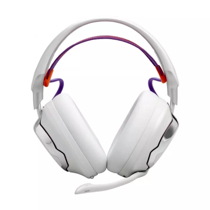 JBL Quantum 950 Headset Wireless Head-band Gaming USB Type-C Bluetooth Charging stand Orange, Silver, White