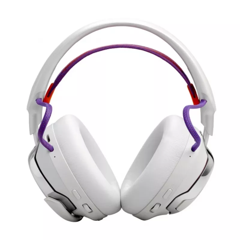 JBL Quantum 950 Headset Wireless Head-band Gaming USB Type-C Bluetooth Charging stand Orange, Silver, White