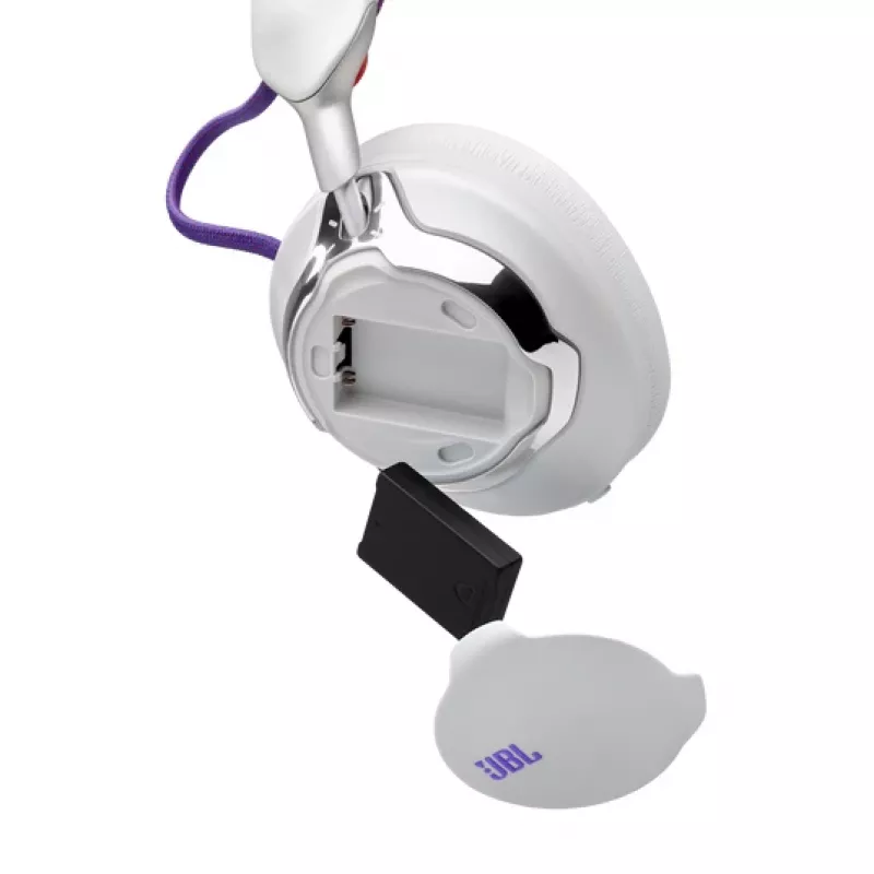 JBL Quantum 950 Headset Wireless Head-band Gaming USB Type-C Bluetooth Charging stand Orange, Silver, White