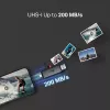 Card reader TP‑LINK UA430D USB 3.1 — MicroSD/SD support, 200 Mbit/s, Black, 75×22.9×9.3 mm