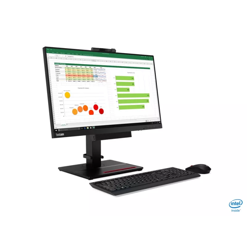 Lenovo ThinkCentre Tiny-In-One computer monitor 60.5 cm (23.8 inch) 1920 x 1080 pixels Full HD LED Black