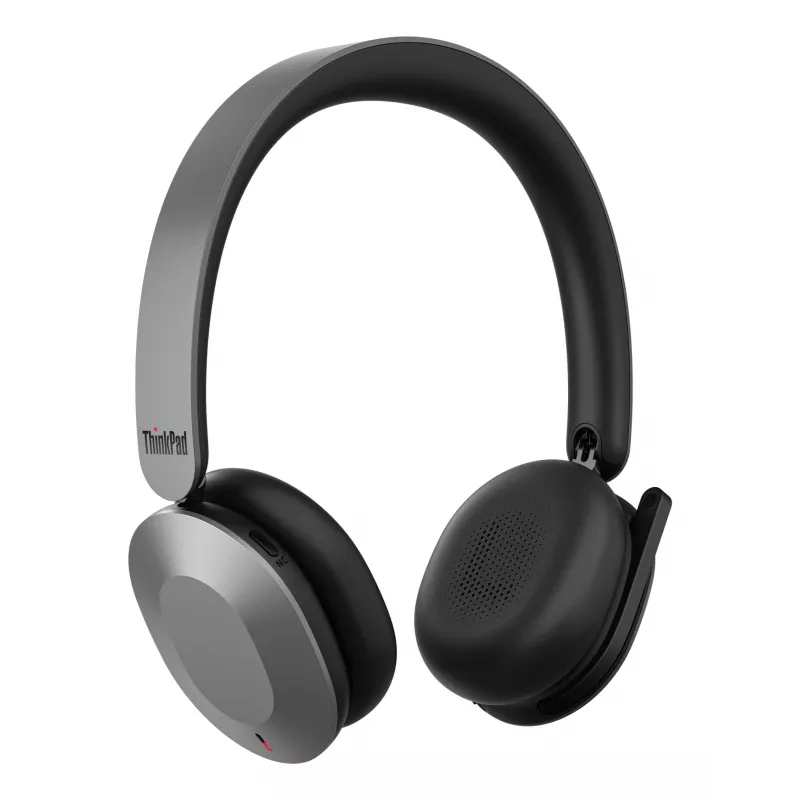 Lenovo 4XD1T60925 headphones/headset Wireless Head-band Office/Call center USB Type-C Bluetooth Grey