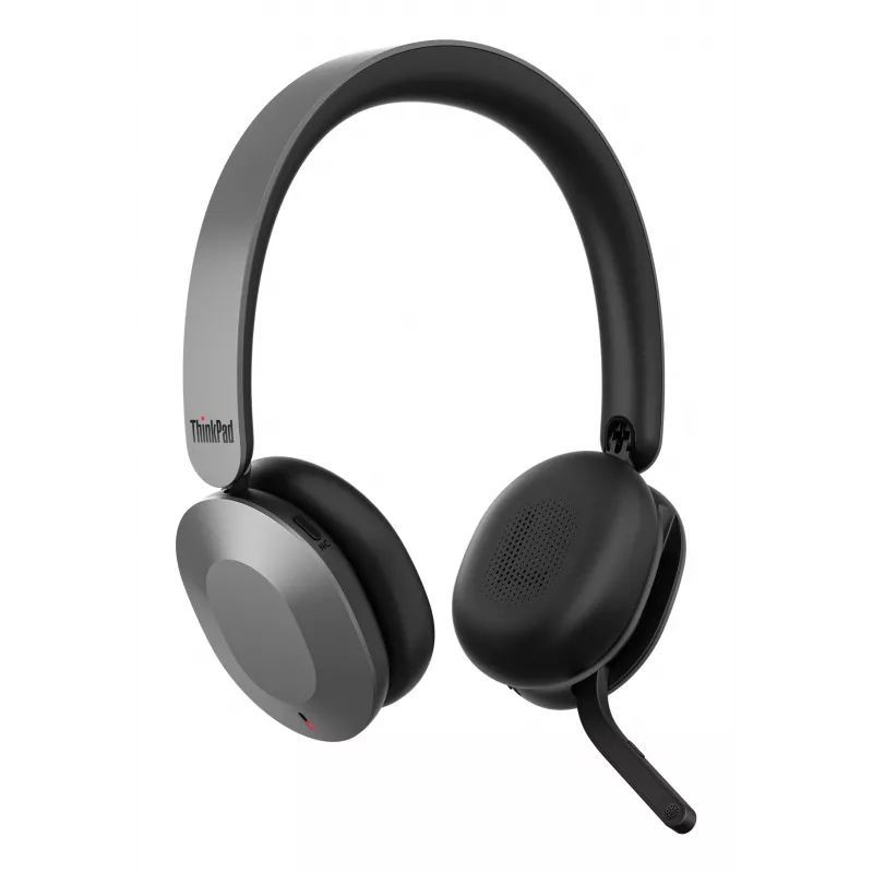Lenovo 4XD1T60925 headphones/headset Wireless Head-band Office/Call center USB Type-C Bluetooth Grey