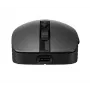 HP 715 Rechargeable Multi-Device Mouse, Ambidextrous, RF Wireless + Bluetooth, 3000 DPI, Black