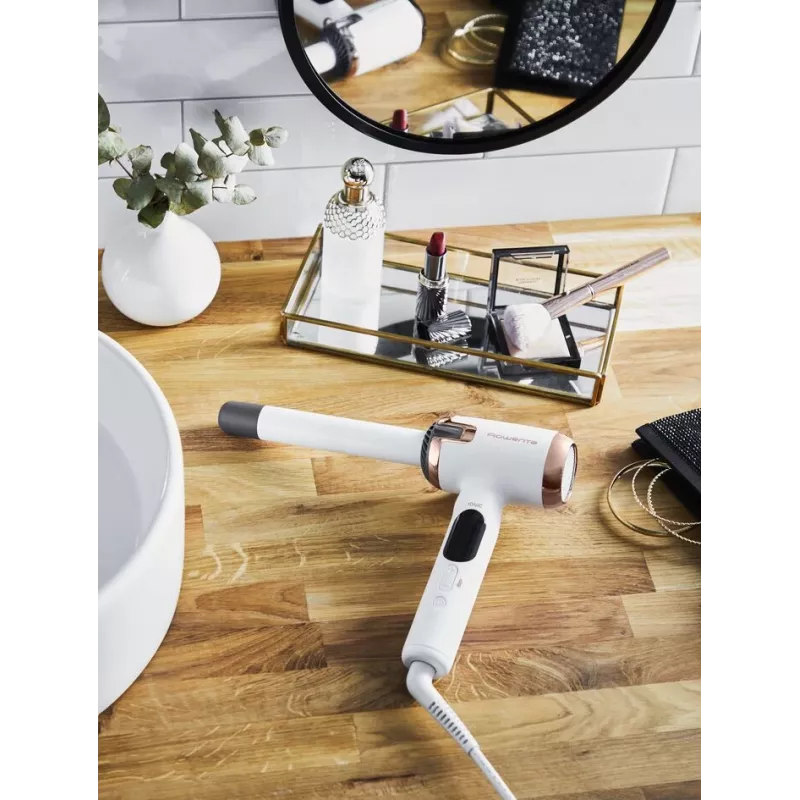 Rowenta Ultimate Experience Air Care CF 4310 curling iron, white/copper