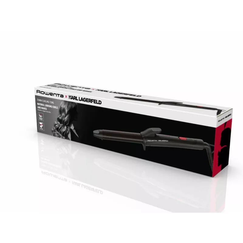 Rowenta X KARL LAGERFELD CF321L Curling iron Warm Black, Red 47 W 1.8 m