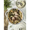 Tefal cast iron serving pan LOV E25972, round 3.8 L, 28 cm, beige