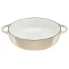 Tefal cast iron serving pan LOV E25972, round 3.8 L, 28 cm, beige