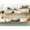 Tefal cast iron serving pan LOV E25972, round 3.8 L, 28 cm, beige