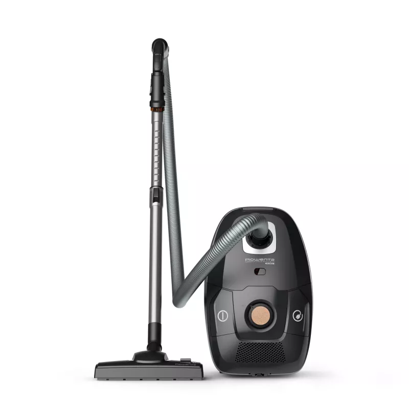 Cylinder vacuum ROWENTA Green Force Effitech RO6189 — 400 W, 4.5 L dust bag, HEPA, dry cleaning