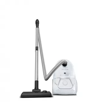 Drum vacuum ROWENTA Compact Power RO3957EA — 900 W, dry cleaning, 3 L combi dust container, hygiene filter, white